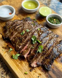 Bistecca alla griglia con chili e lime piccante