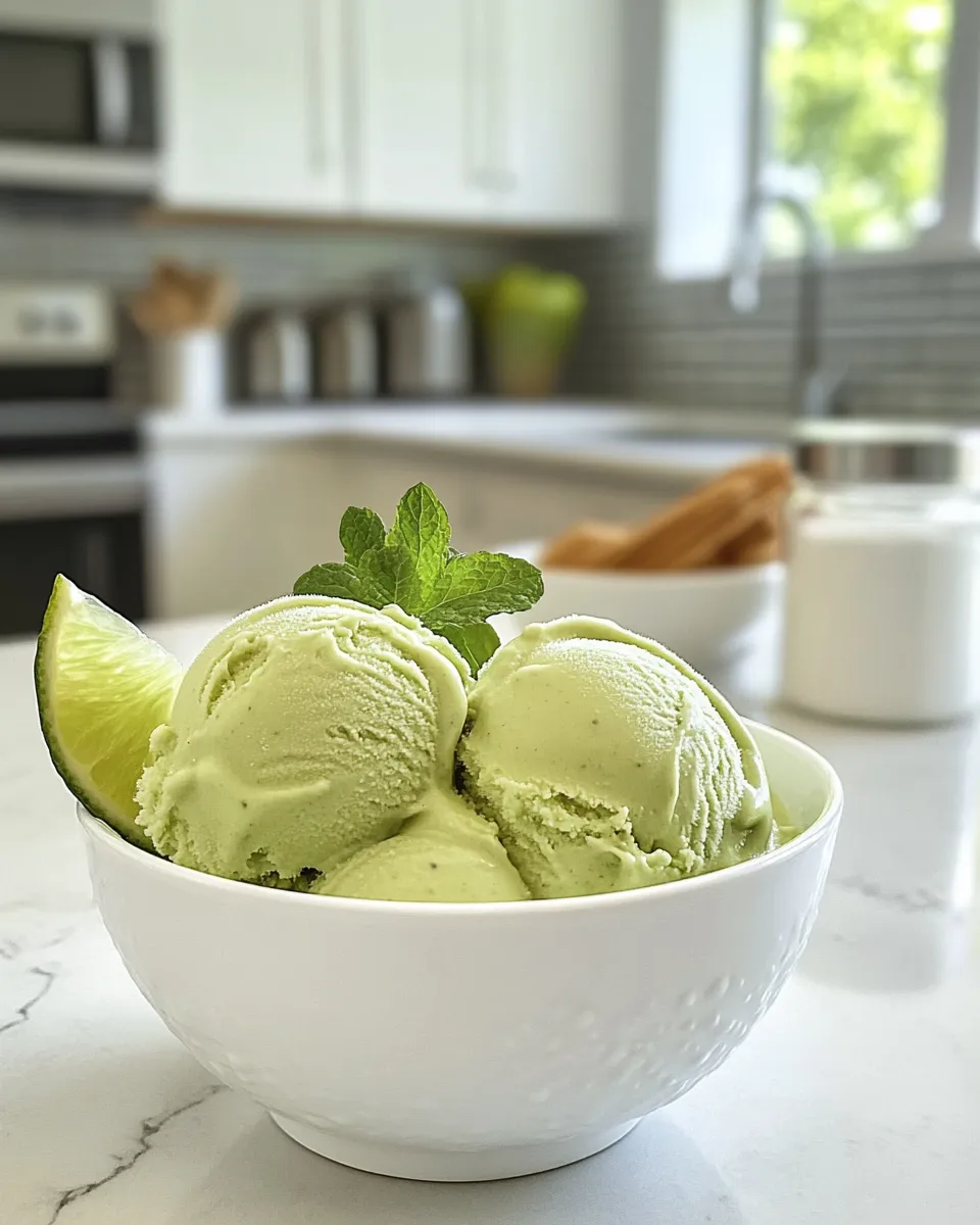 Delizia di Gelato Crema di Avocado