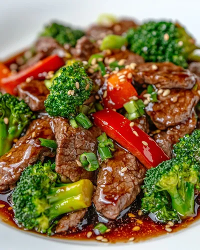 Frittura di manzo e broccoli saporita