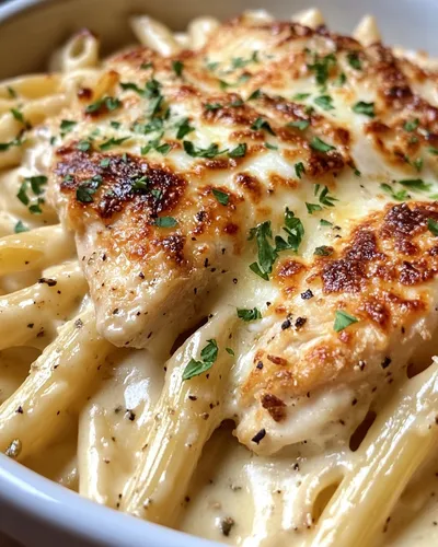 Casseruola di Pollo Alfredo Deliziosa