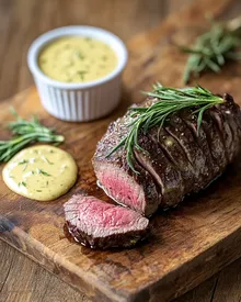 Chateaubriand squisito con felicità di Béarnaise